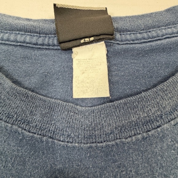 Liquid Blue Pink Floyd Dark Side of the Moon Graphic T-Shirt Blue Mens 3XL - Picture 6 of 9